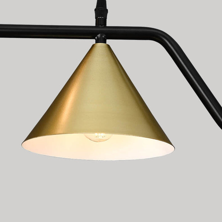 Contemporary Creative Glass Long Ball 4/5/6-Light Island Light Chandelier For Dining Room