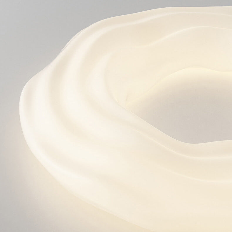 Plafonnier LED Nordic Iron Cookies contemporain pour chambre 