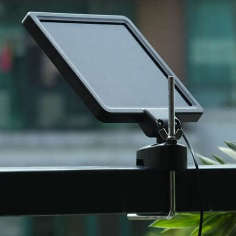 Lámpara de Aplique de Pared LED Ajustable Impermeable Solar Industrial para Exterior 
