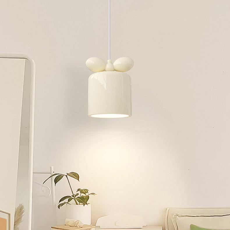 Moderne Einfachheit Zylinder Bogen Metall Harz 1/3/5 Licht Pendelleuchte Für Schlafzimmer 