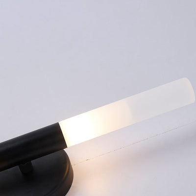 Moderne minimalistische Aluminium Eisen Zylinder LED Wandleuchte Lampe für Wohnzimmer 