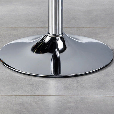 Taburete de mostrador semicircular con respaldo y reposapiés de esponja SGS de tela de simplicidad moderna para cocina 
