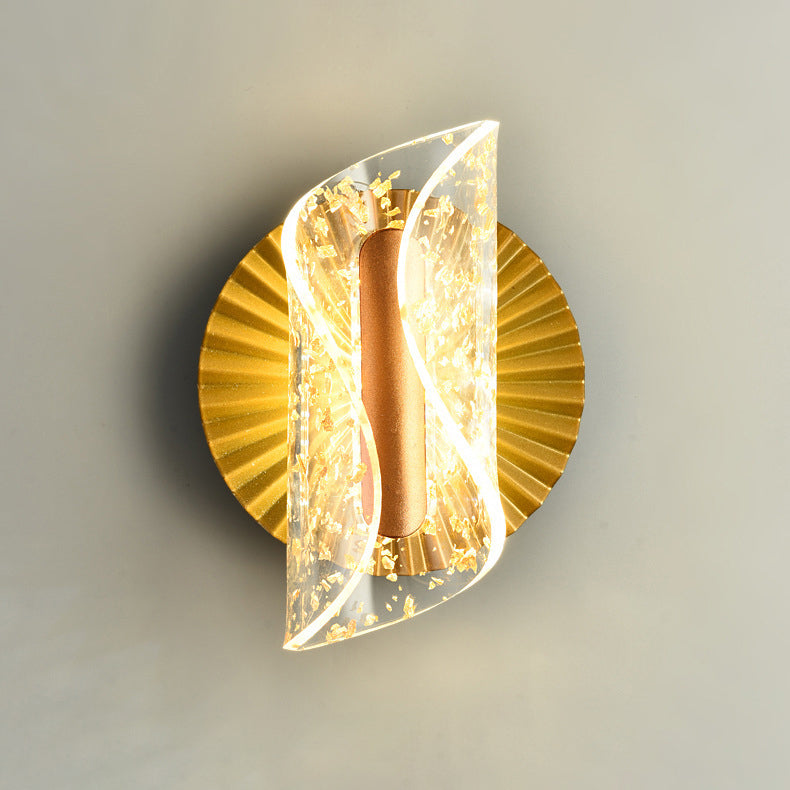 Zeitgenössische Luxus-Hardware Acryl Schmetterling LED Wandleuchte Lampe für Schlafzimmer 