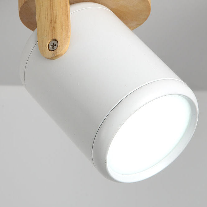 Moderne minimalistische Hardware-Langstrahler-Schienenleuchte 1/3-Licht-LED-Deckenleuchte zur flachen Montage für Wohnzimmer und Schlafzimmer 