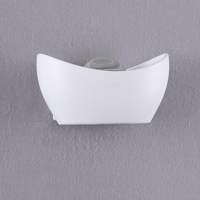 Contemporary Simplicity Aluminum Ingot Shape LED Wall Sconce Lamp For Living Room