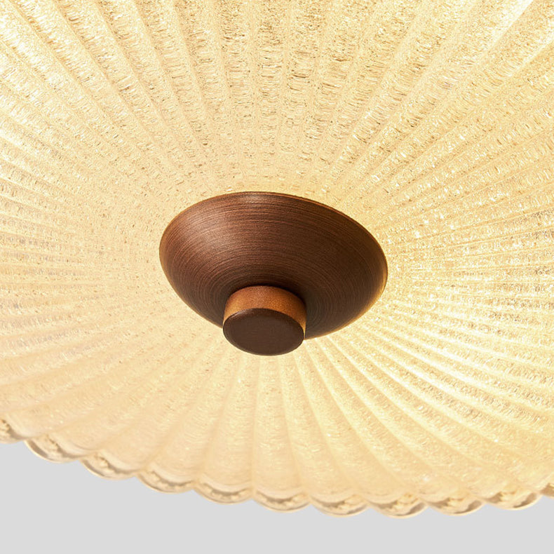 Luz de techo empotrada de 3 luces de vidrio esmerilado de simplicidad contemporánea para dormitorio 