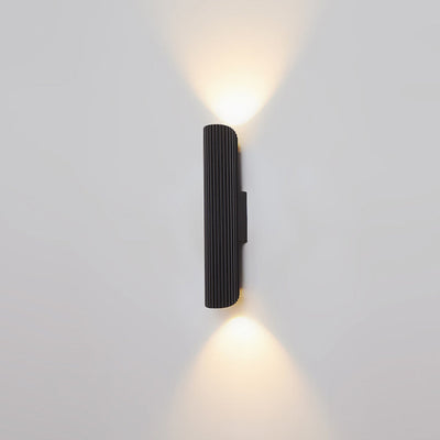 Moderne Nordic Eisen Aluminium Zylinder Streifen LED Wand Leuchte Lampe Für Nacht 