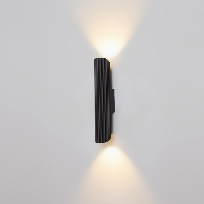 Moderne Nordic Eisen Aluminium Zylinder Streifen LED Wand Leuchte Lampe Für Nacht 