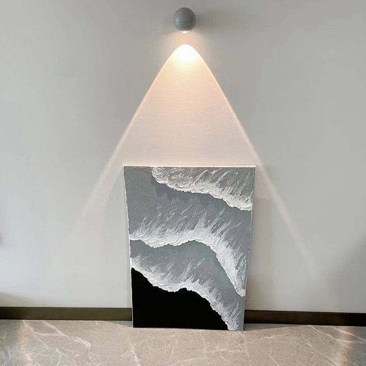 Moderne minimalistische Orb USB ABS LED Wandleuchte Lampe für Schlafzimmer 