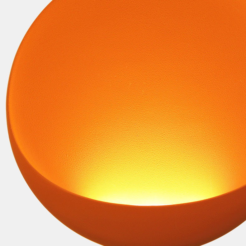 Modern Minimalist Round Aluminum LED Wall Sconce Lamp