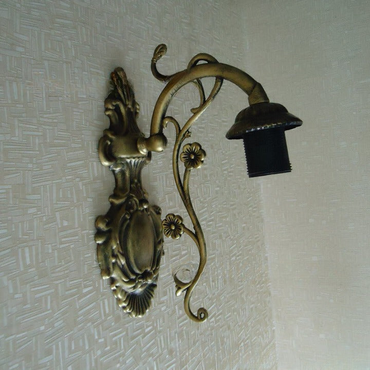 Applique murale Tiffany en verre teinté fait main avec motif de libellule à 1 lumière 