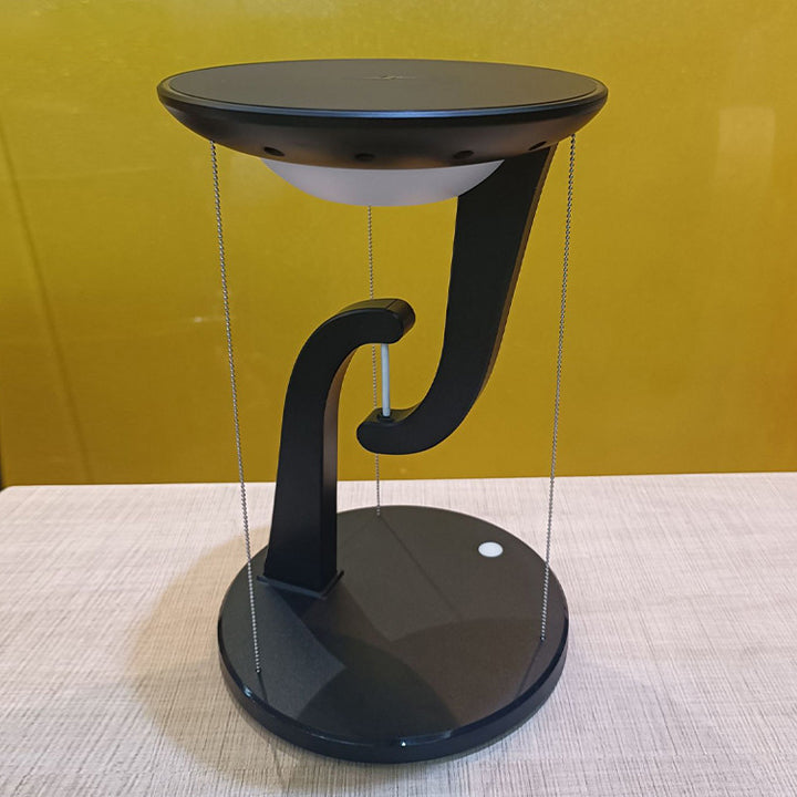 Contemporary Creative Suspended Wireless Charging ABS USB LED Table Lamp For Bedroom