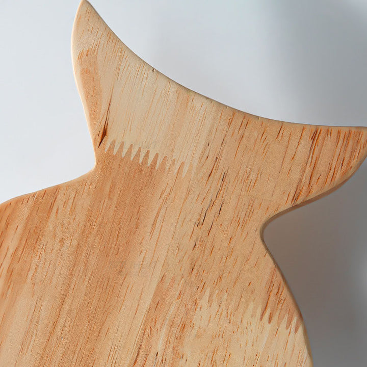 Nordic Kreative Einfache Holzkunst Kleine Fisch LED Wandleuchte 
