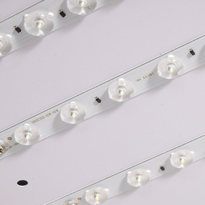 Luz de techo empotrada LED de madera acrílica cuadrada minimalista moderna para dormitorio 