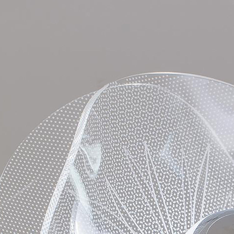 Zeitgenössischer Luxus-Lotus-Acryl-Aluminium-LED-Kronleuchter für Wohnzimmer 