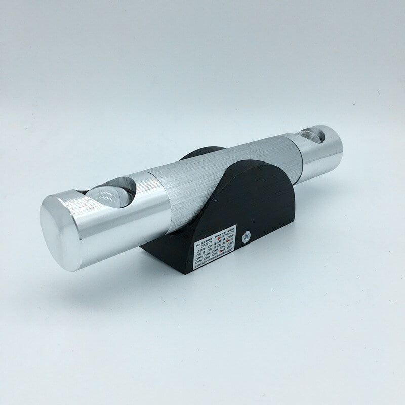 Lampe applique murale LED en aluminium rotative cylindrique moderne et créative 