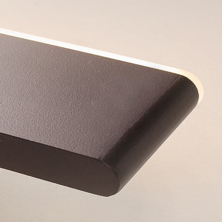 Applique murale LED en fer cuboïde acrylique minimaliste moderne pour chambre 