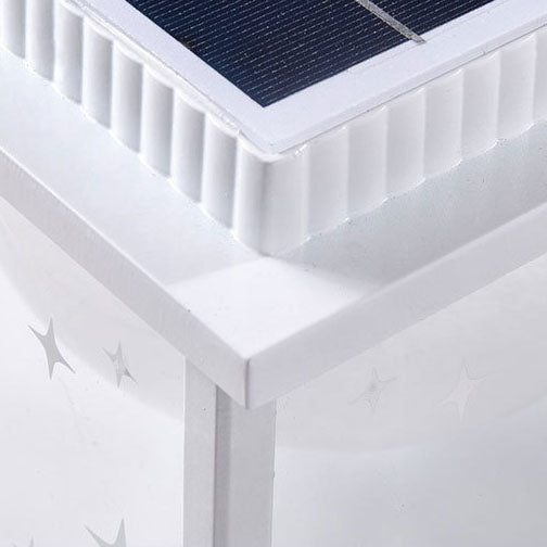 Moderne Schlichtheit Aluminiumlegierung Glas Quadratische Kugel LED Außenlandschaftsleuchte für den Garten 