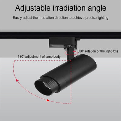 Modern Minimalist Adjustable Dimmable Focus Dimming Spotlight Tubular Track Lighting 3/4/5 Light LED Flush Mount For Living Room