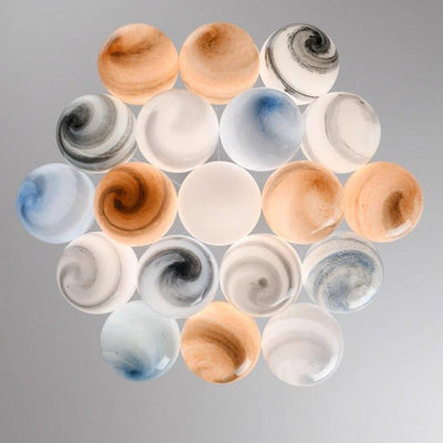 Zeitgenössischer kreativer Mondglas-Kronleuchter mit 7/13/19 Lichtern für Wohnzimmer 