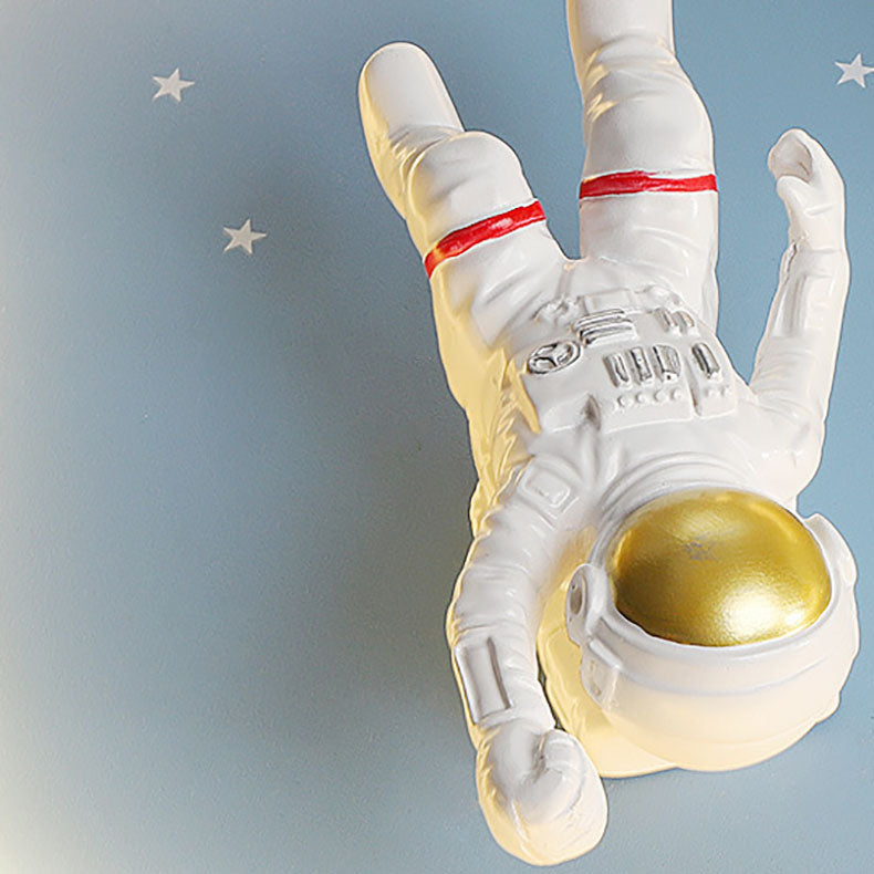 Plafonnier LED acrylique contemporain créatif dessin animé planète astronaute pour enfants pour salon 