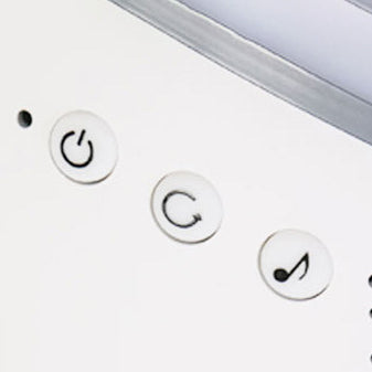 مصباح طاولة LED ABS دائري قابل للإسقاط للأطفال المبدعين المعاصرين على شكل أرنب وغزال لغرفة النوم 