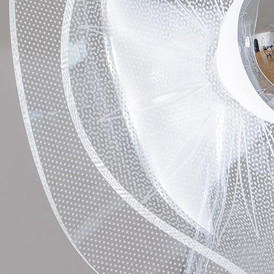 Zeitgenössischer Luxus-Lotus-Acryl-Aluminium-LED-Kronleuchter für Wohnzimmer 