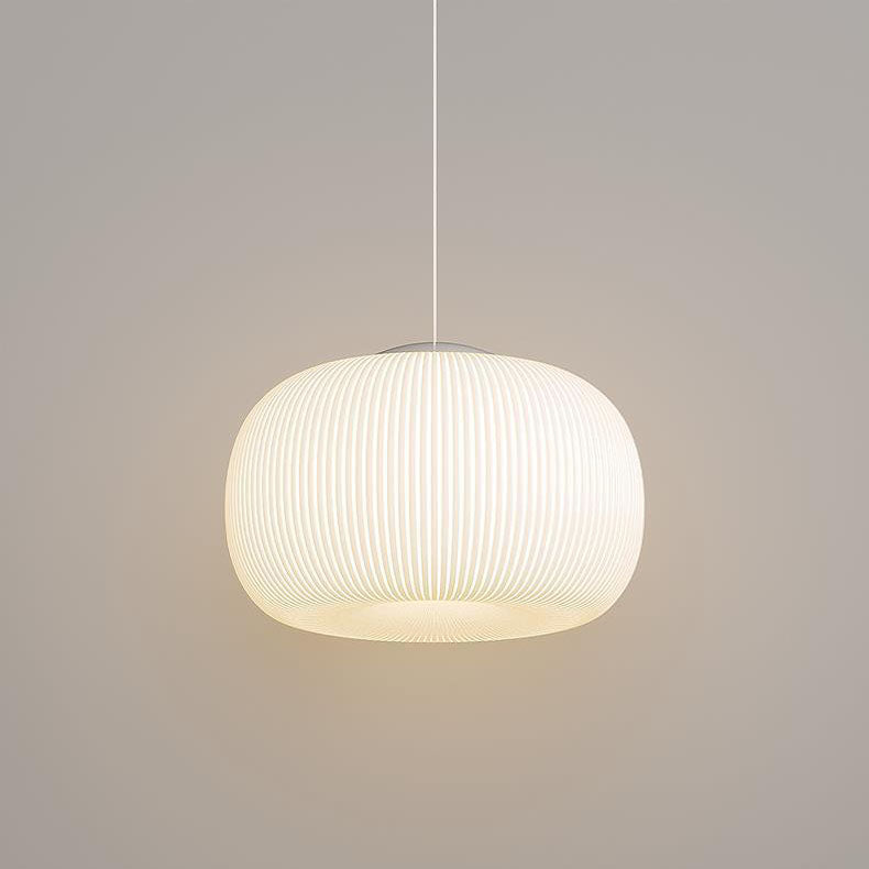 Moderne unbedeutende Kürbis-Hardware PE 4/5 Licht Pendelleuchte für Wohnzimmer 