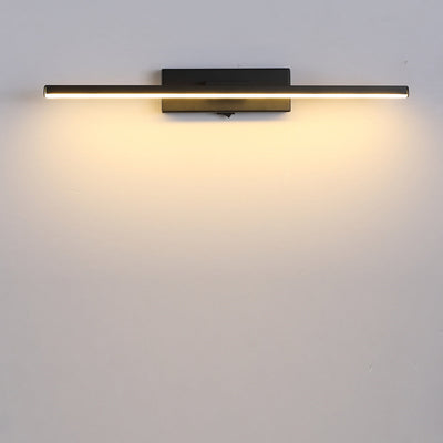 Moderne Einfachheit Streifen Rechteck Aluminium Eisen Silikon LED Wand Leuchte Lampe Für Schlafzimmer 