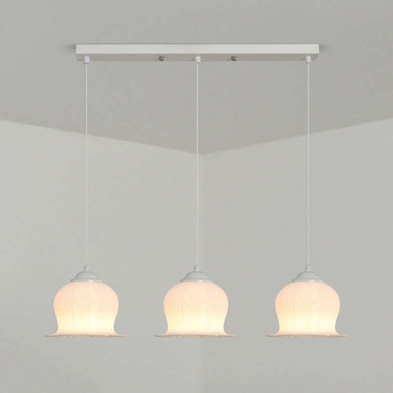 Moderne Art Déco PLA Cloche Fleur d&
