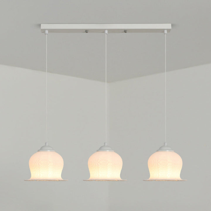 Moderne Art Déco PLA Cloche Fleur d&