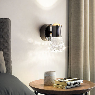 Modern Creative Bedside Iron Sphere LED Wall Sconce Lamp