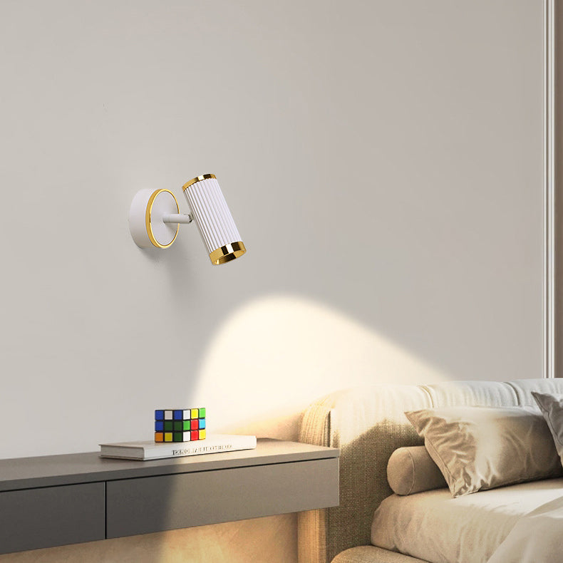 Moderne minimalistische Aluminium Eisen Spotlight LED Semi-Flush Mount Deckenleuchte für Flur