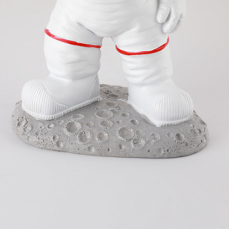 Lampe de table contemporaine créative en résine ABS Astronaute 1 lumière pour chambre 