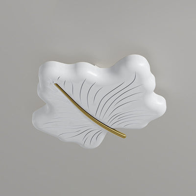 Moderne minimalistische Ahornblatt Eisen Acryl LED Unterputz Deckenleuchte für Schlafzimmer 