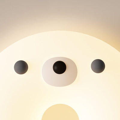 Adorable Cream Style Cartoon Seal LED Kids Flush Mount Ceiling Light