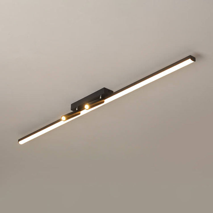 Nordischer minimalistischer Acryl-Langstreifen-Track-Strahler LED-Deckenleuchte 