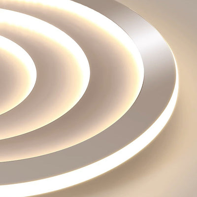 Zeitgenössische Einfachheit Eisen Rose Blume Wolke Form LED Unterputz Deckenleuchte für Wohnzimmer 