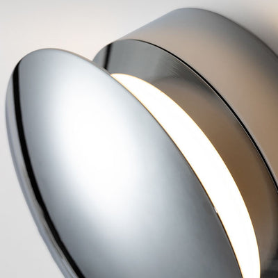 Modern Minimalist Spherical Electroplated Aluminum LED Wall Sconce Lamp