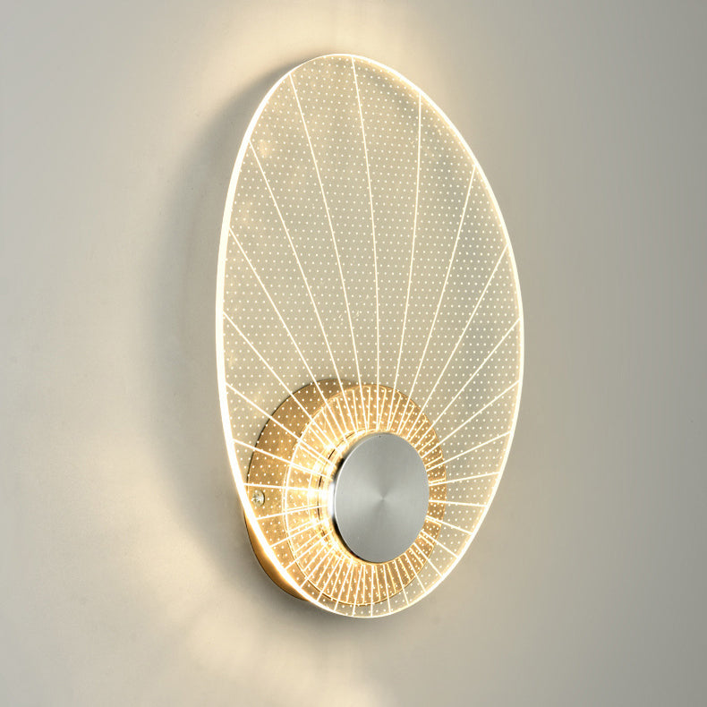 Lámpara de pared LED de acrílico con mariposa de hardware de lujo contemporáneo para dormitorio 
