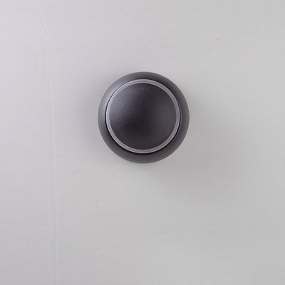Moderne unbedeutende runde drehbare Aluminium-PC-LED-Wandleuchterlampe für Schlafzimmer