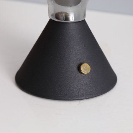 Zeitgenössische Einfachheit Glas Spinner Gyroskop Metall Basis LED USB Tisch Lampe Für Schlafzimmer 