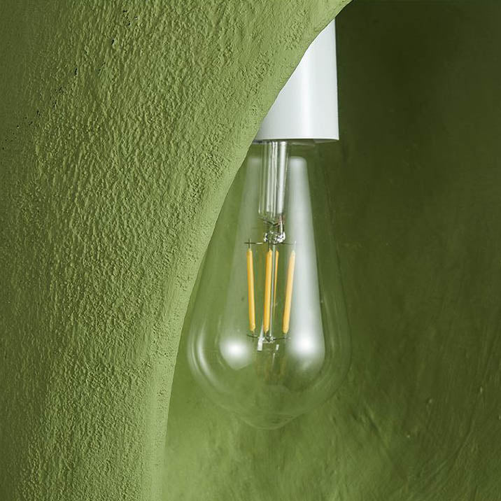 Contemporary Creative Avocado High-Density Polystyrene 1-Light Pendant Light For Bedroom