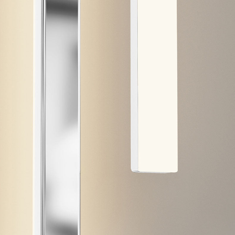 Lámpara de Apliques de Pared LED de Tira Larga de Aluminio de Hardware Minimalista Moderno para Sala de Estar 