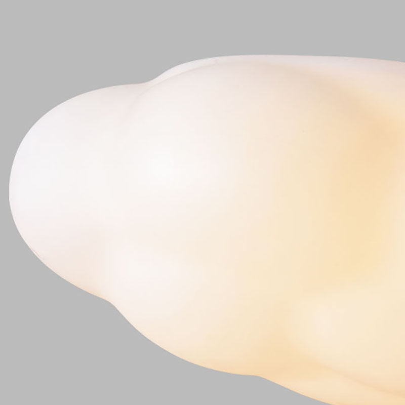 Moderne Einfachheit Cloud PET Schatten Hardware LED Unterputz Deckenleuchte für Schlafzimmer 