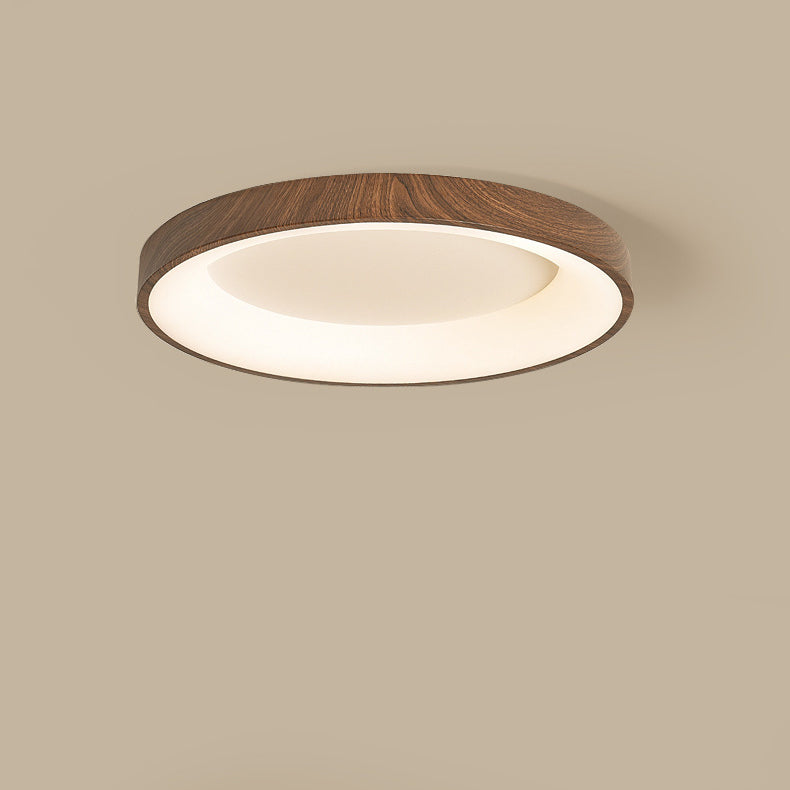 Traditionelle chinesische Eisen Acryl Runde Quadrat LED Unterputz Deckenleuchte für Schlafzimmer 