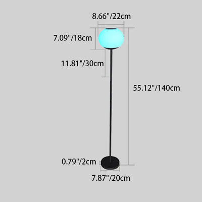 Moderne minimalistische drehbare LED-Wandleuchte