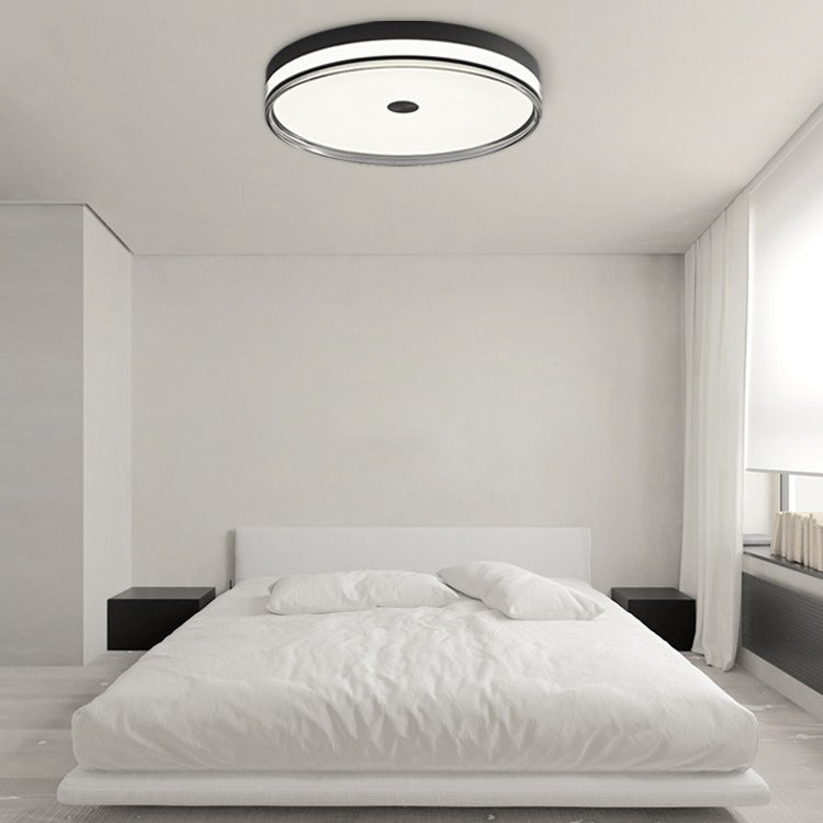 Moderne unbedeutende runde Metallacryl-LED-Deckenleuchte für Schlafzimmer 