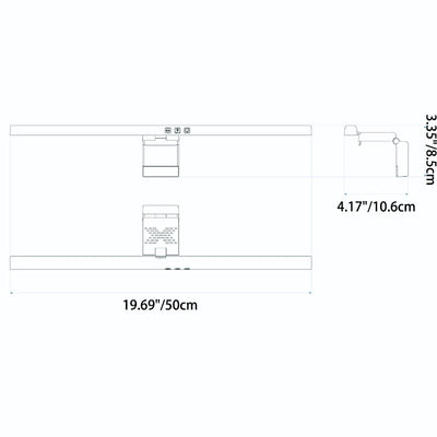 Computer Laptop Monitor Anti Blue Light E-Reading LED USB  Screen Lamp