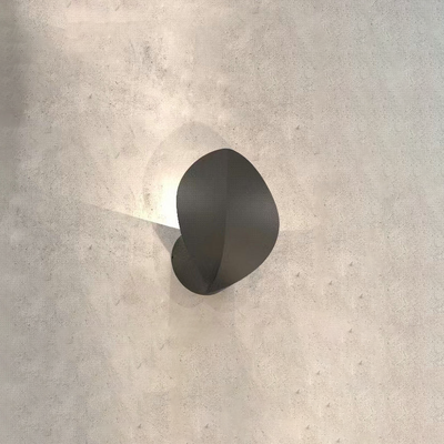 Applique murale LED elliptique en aluminium étanche nordique contemporain en forme de trèfle à quatre feuilles pour terrasse extérieure 